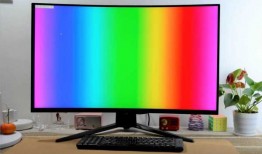 台式电脑开机显示器显示彩色，电脑开机显示器各种颜色